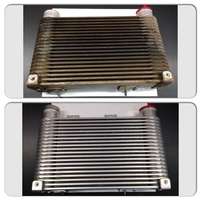 Alloy intercooler