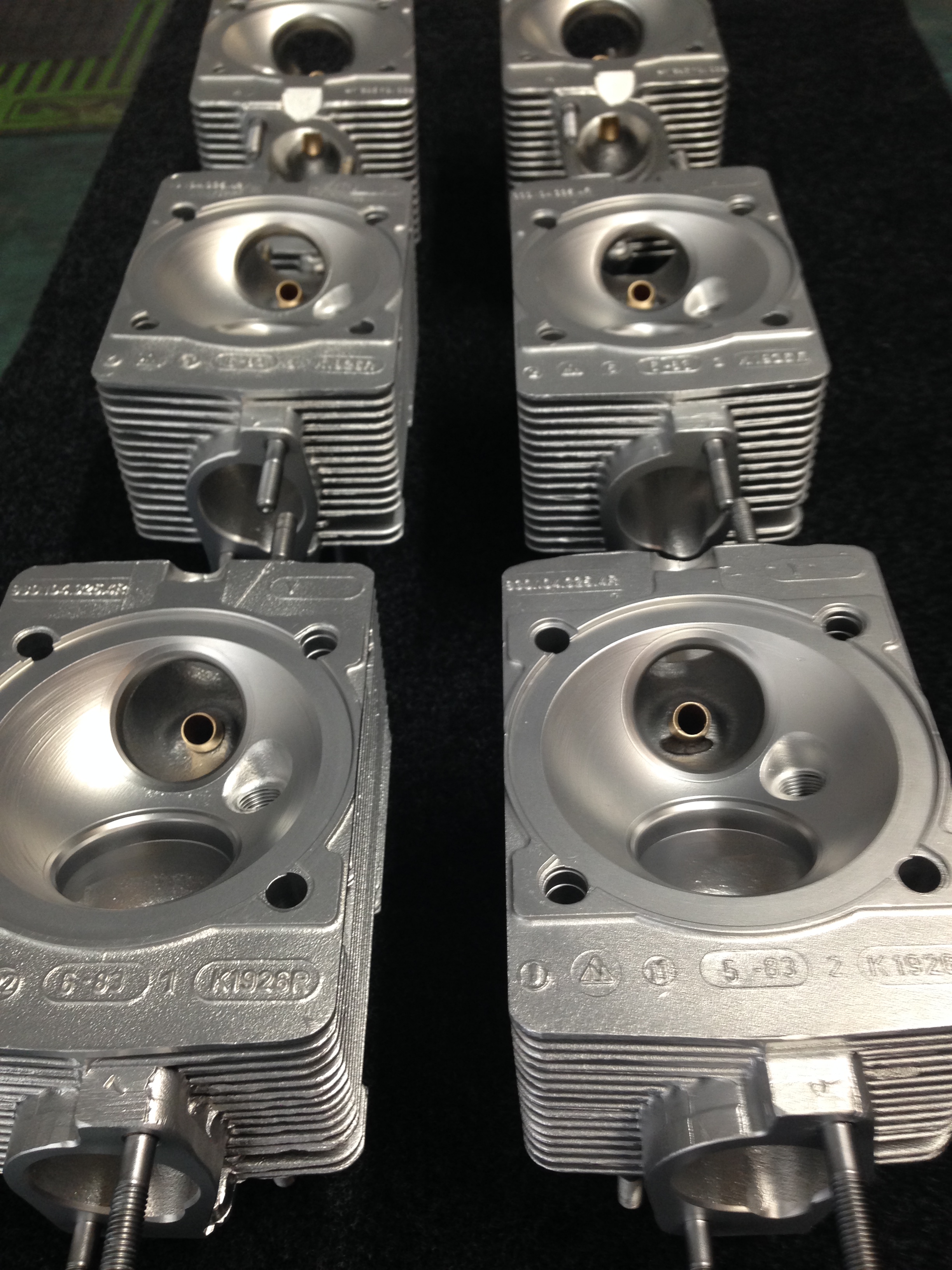 Porsche heads