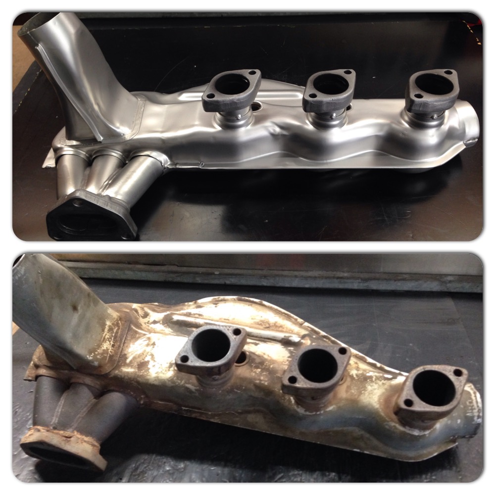 Porsche heat exchanger