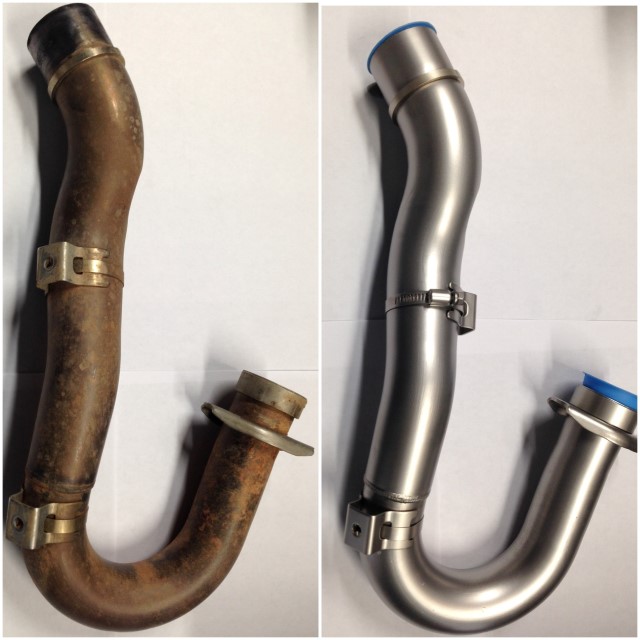 Honda CRF450r Header pipe