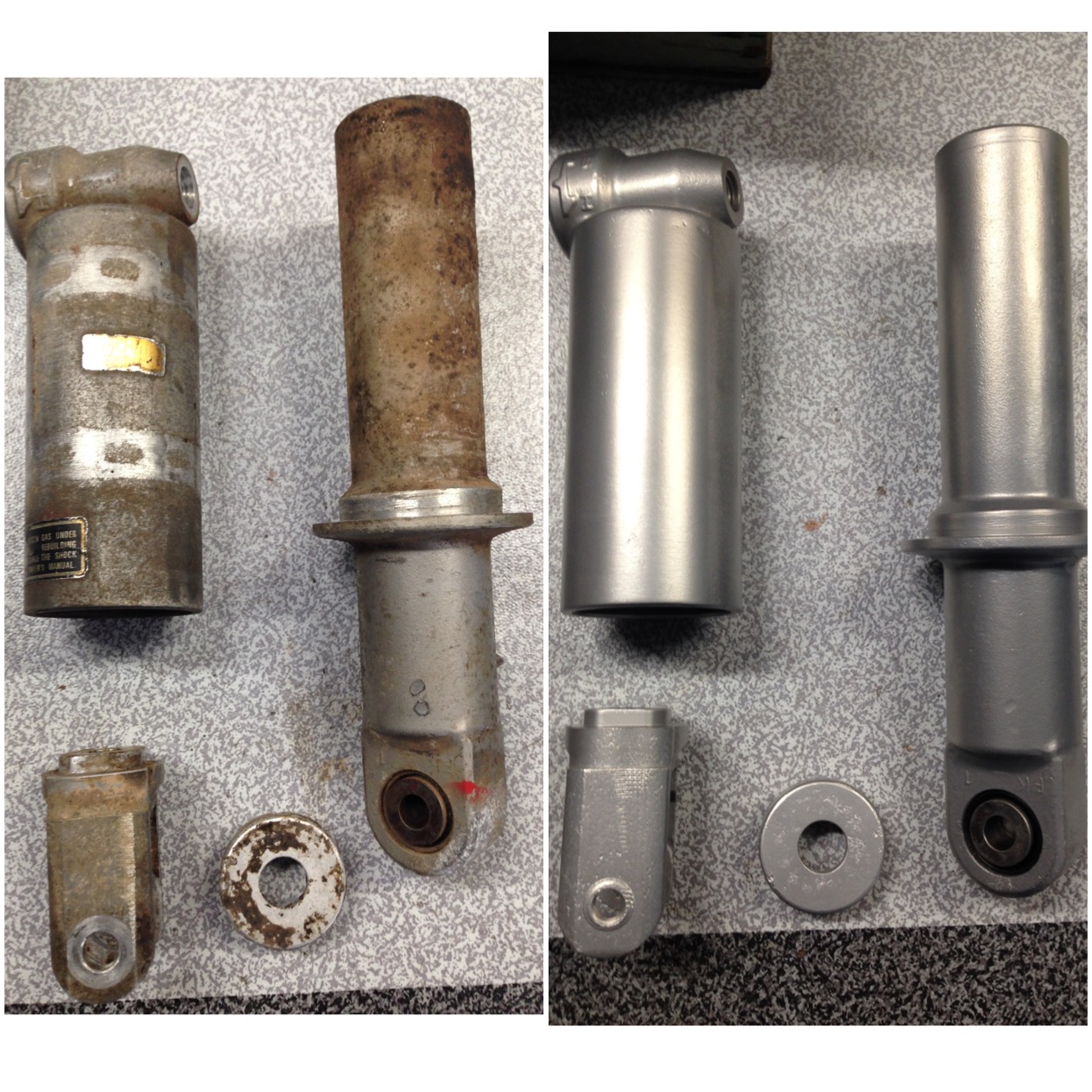 Showa rear shock body